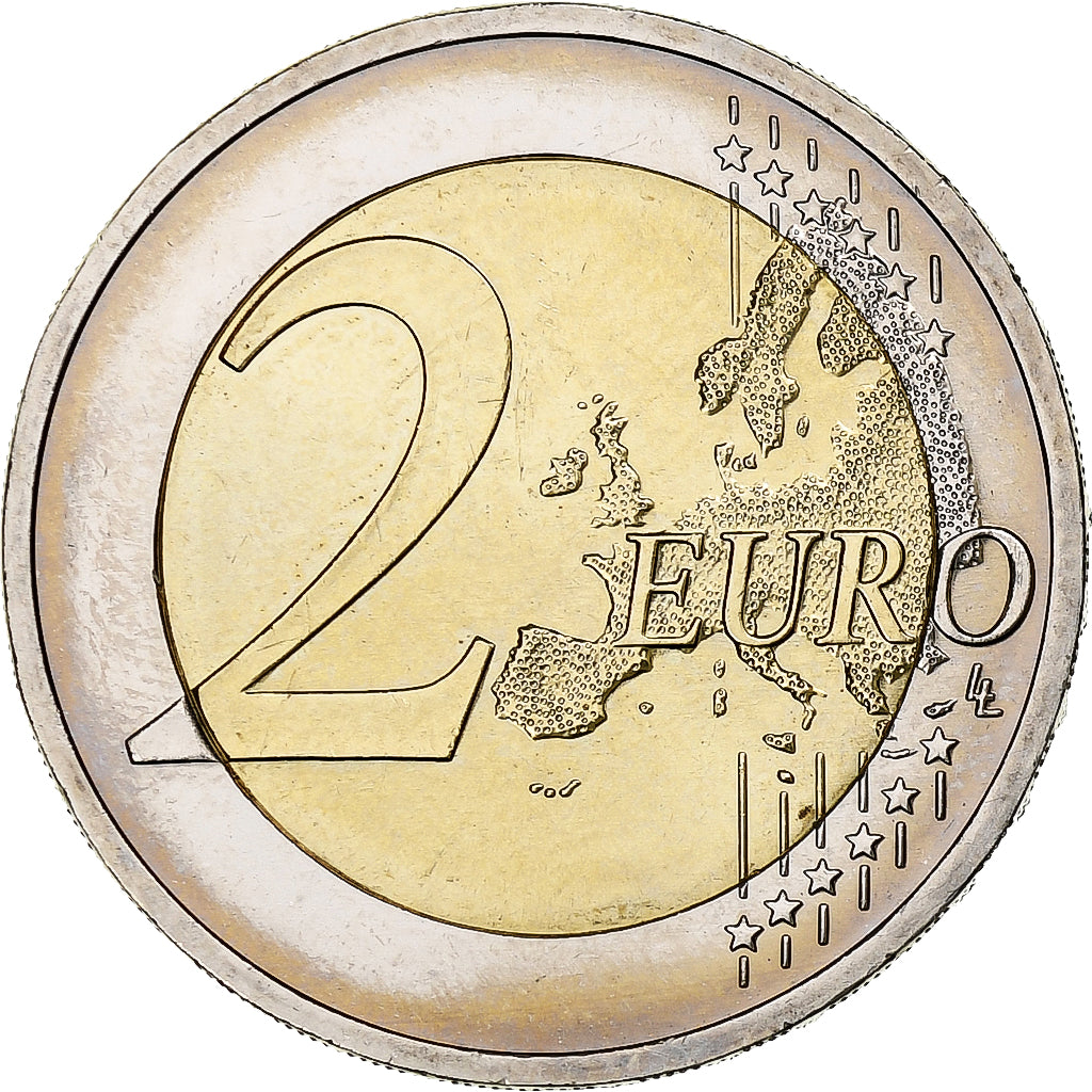 ALEMANIA - REPÚBLICA BUNDES,
2 euros,
Sajonia