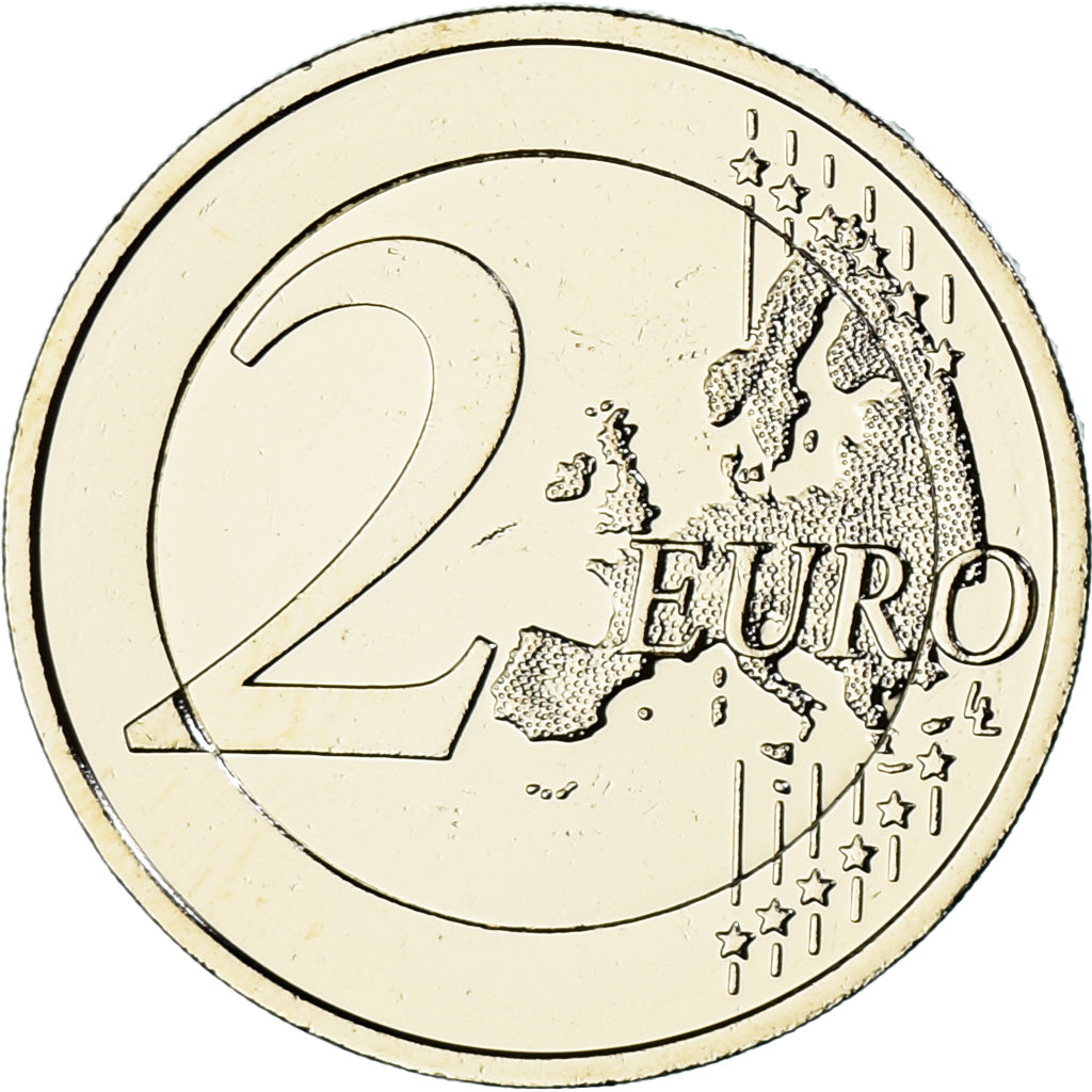 Alemania,
2 euros,
2018