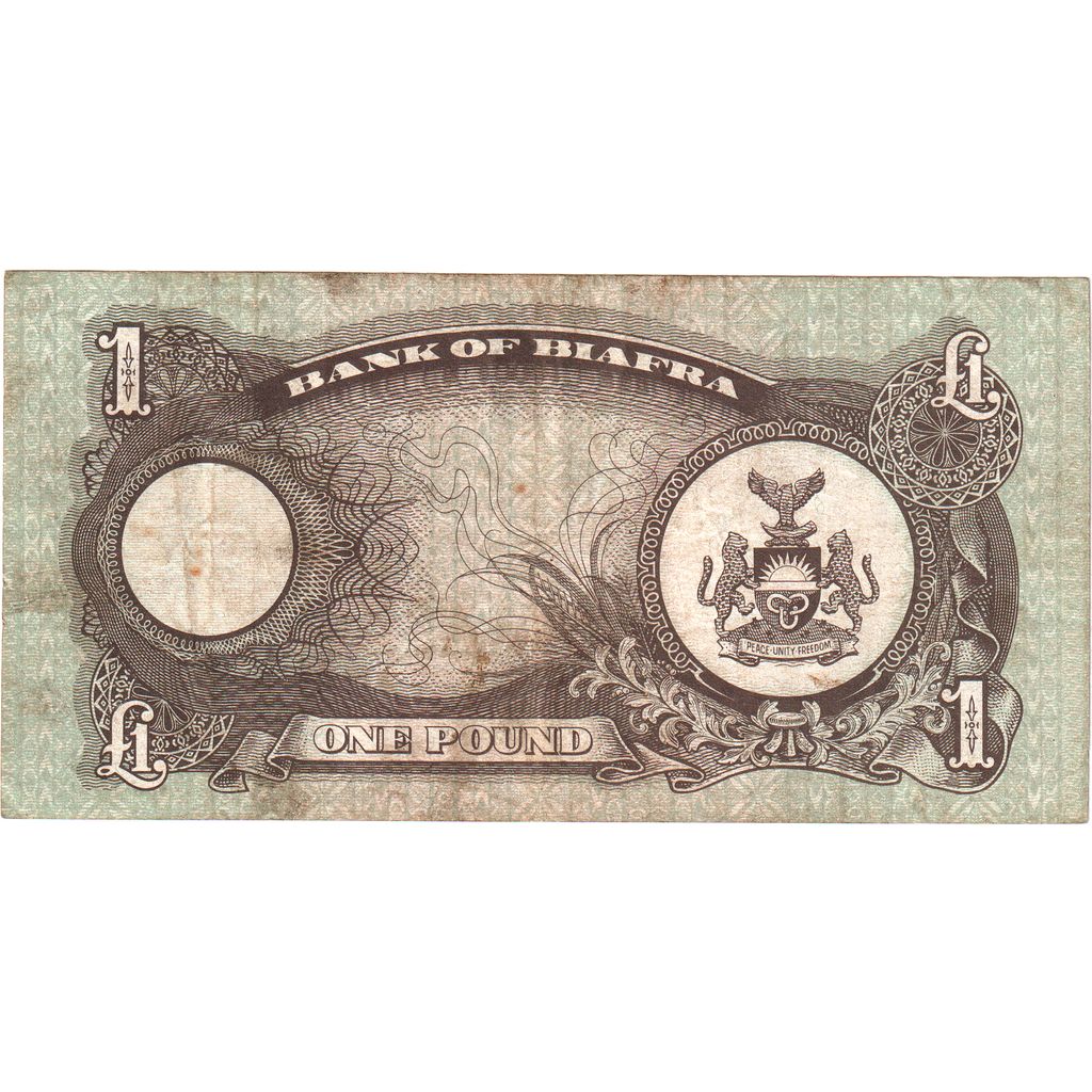 Biafra,
1 libra,
KLM: 5a