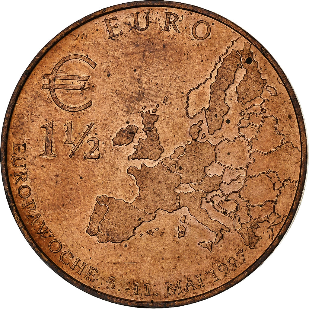 Alemania,
1,5 euros,
1997