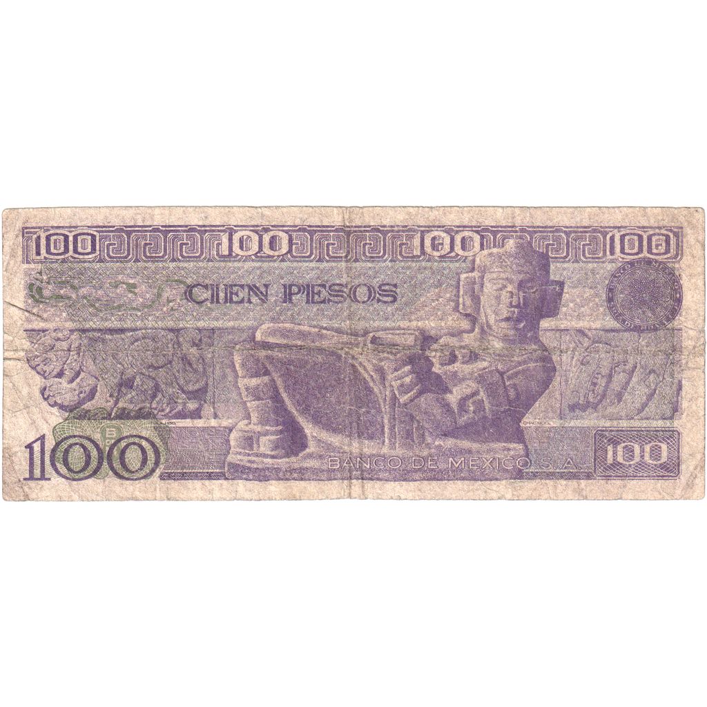 México,
100 pesos,
27 de enero de 1981