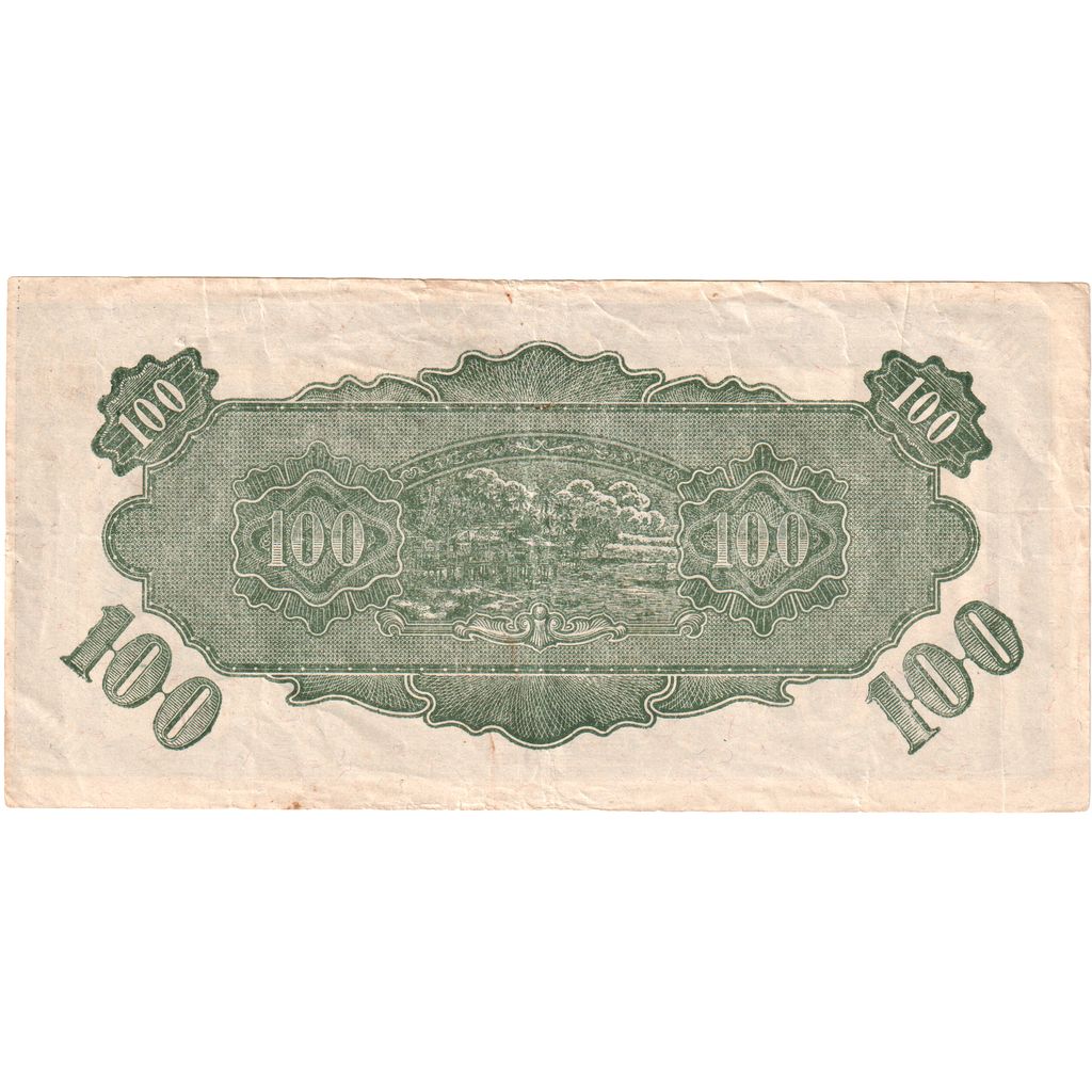 Malaya,
100 dólares,
1942