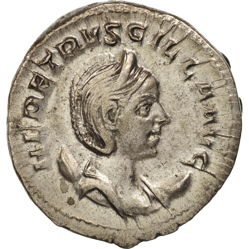 Acuñar,
Herennia etruscilla,
Antoniniano