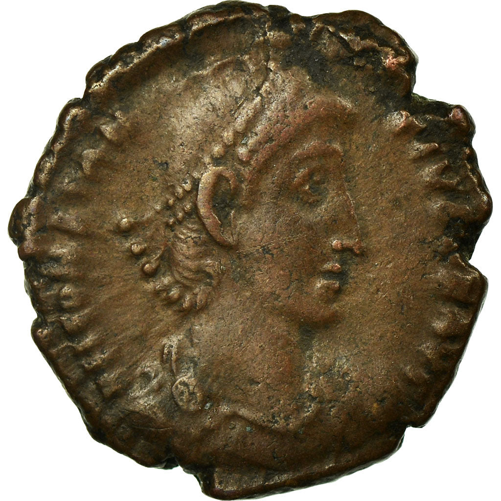 Moneda,
Constancio II,
Media Majorina