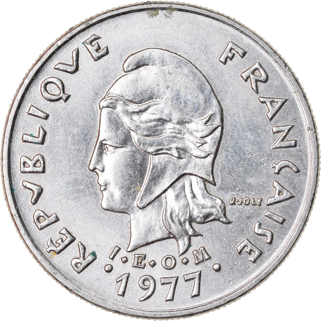 Moneda de Nueva Caledonia, 10 francos