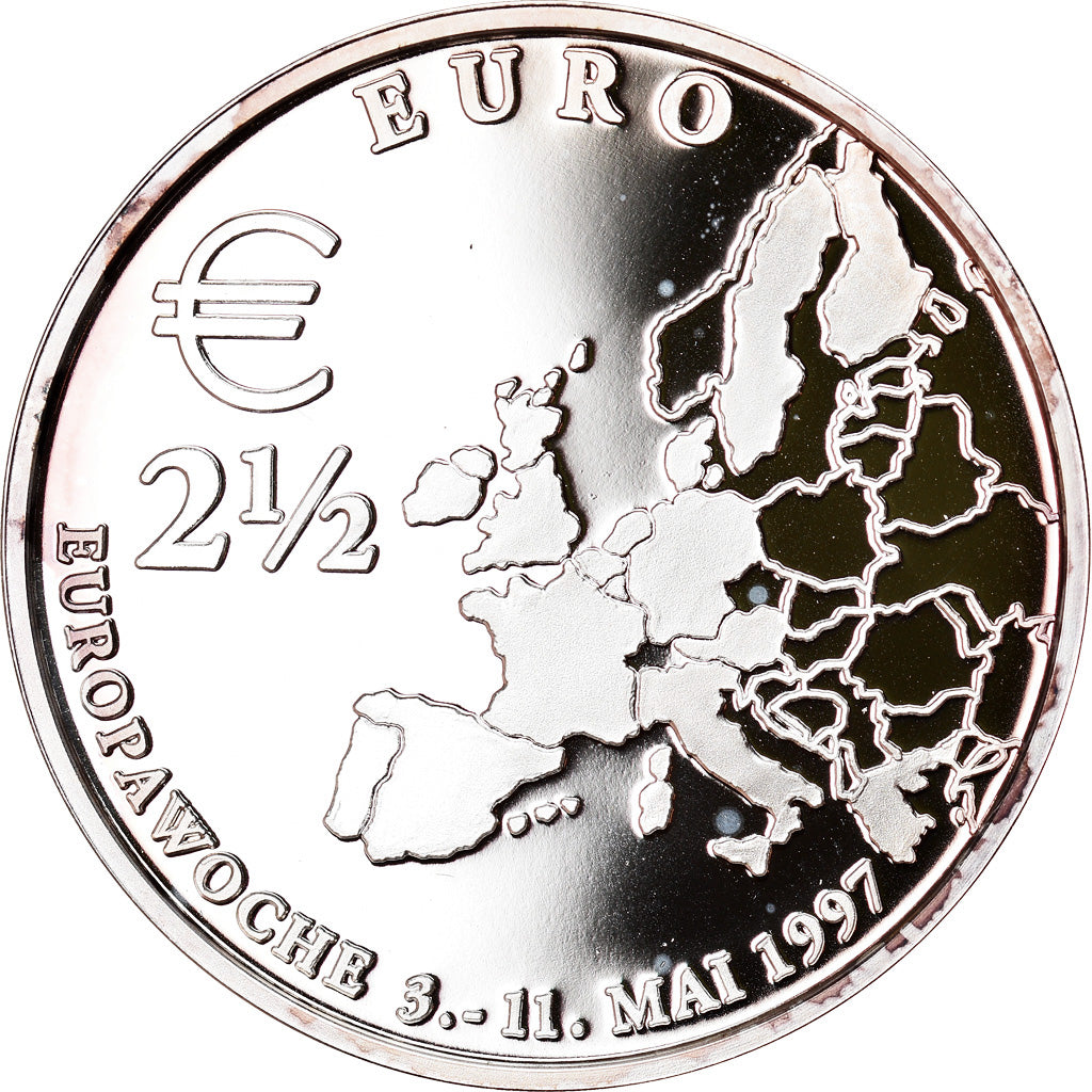ALEMANIA - BUNDESREPUBLIK,
2 1/2 euros,
1997