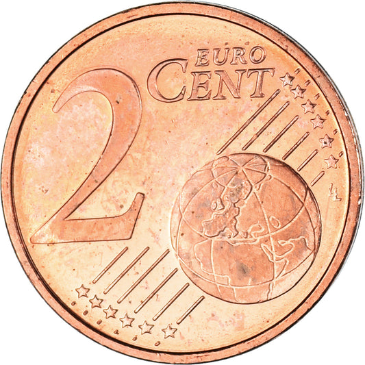 ALEMANIA - REPÚBLICA BUNDES, 

2 céntimos de euro, 

2014