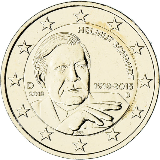 Alemania,

2 euros,

2018