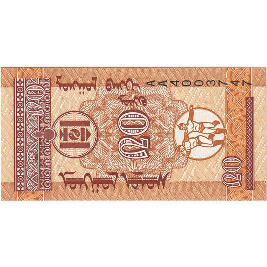 Billete de Mongolia

20 Mongo