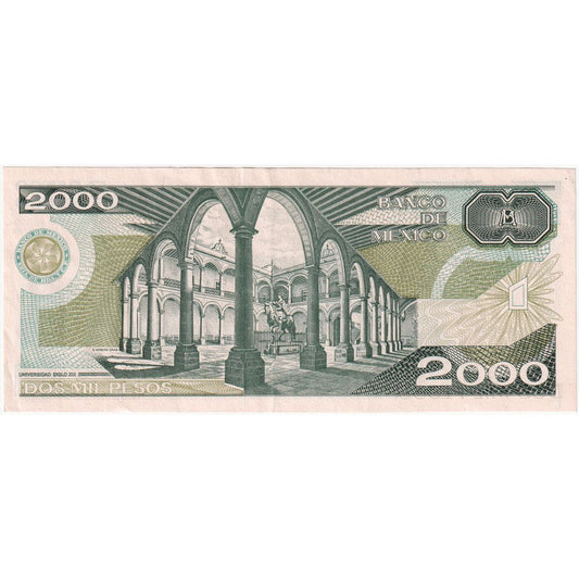 México,

2000 pesos,

24 de febrero de 1987