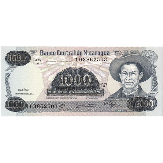 Billete de Nicaragua, 500
