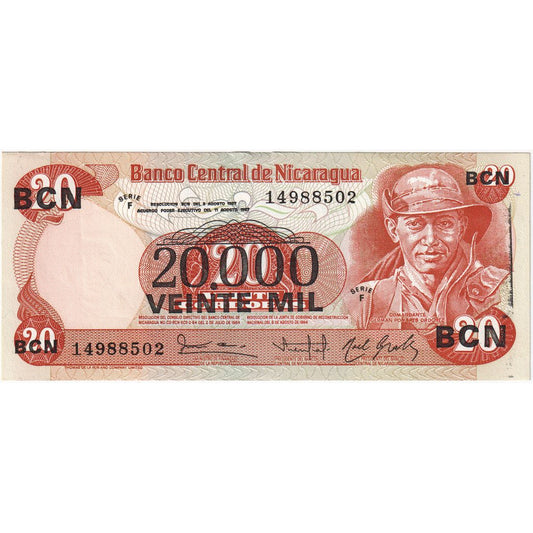 Billete de Nicaragua

20