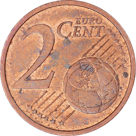 ALEMANIA - REPÚBLICA BUNDES, 

2 céntimos de euro, 

2011