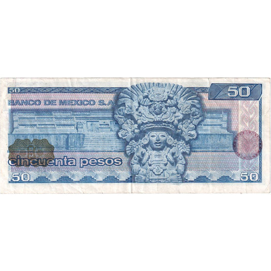 México,
 
 50 pesos,
 
 1976-07-08