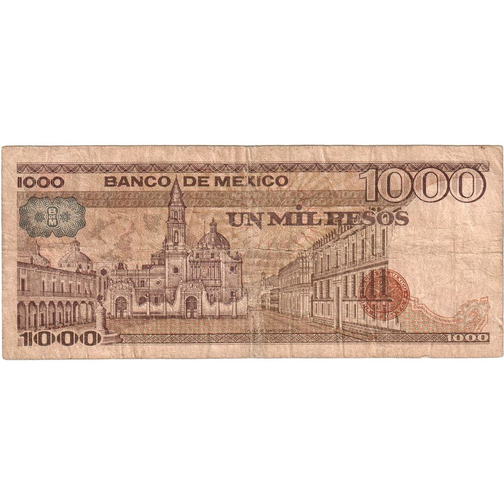 México,
 
 1000 pesos,
 
 13 de mayo de 1983