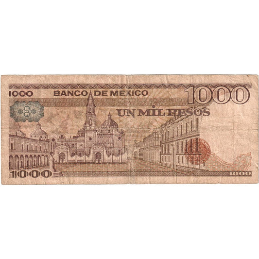 México,
 
 1000 pesos,
 
 13 de mayo de 1983