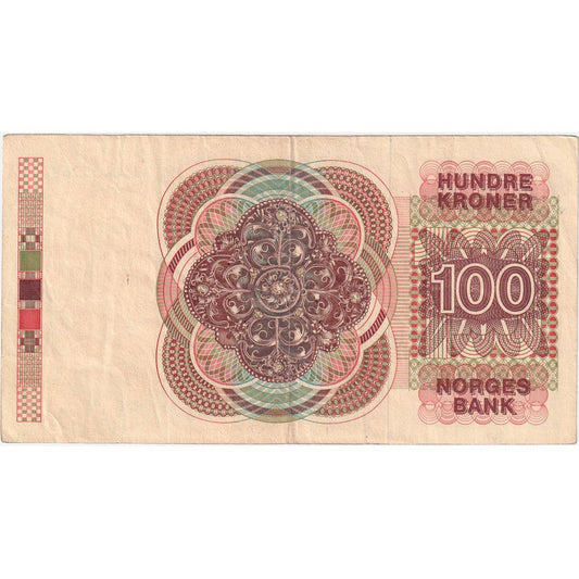 Noruega,

100 coronas,

MB (20-25)