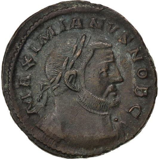 Acuñar, 
  
  Galerio, 
  
  Follis