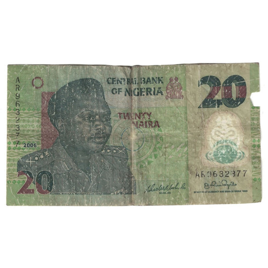 Billete de Nigeria, 20 nairas