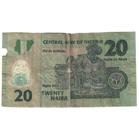 Billete de Nigeria, 20 nairas