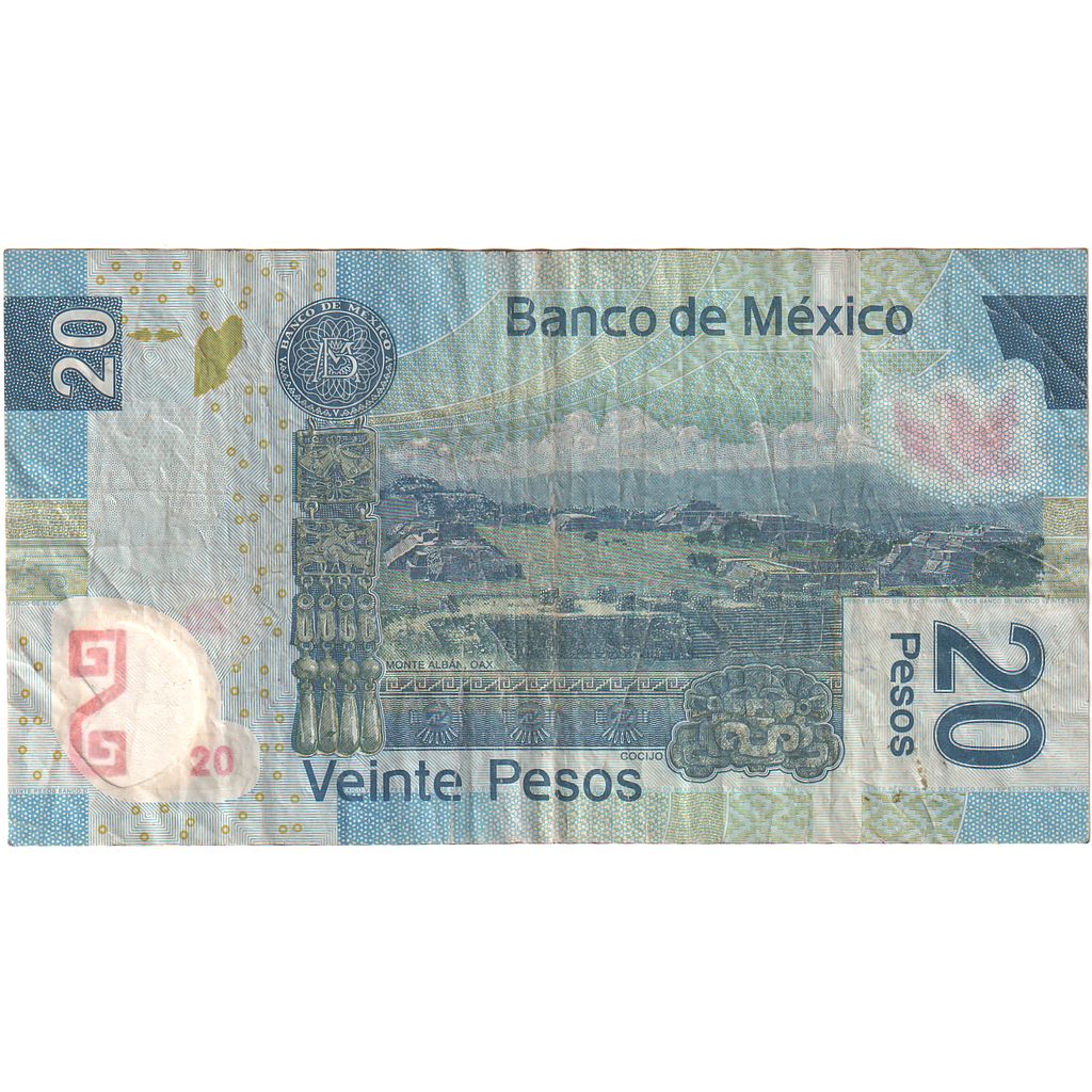 México,

20 pesos,

2006