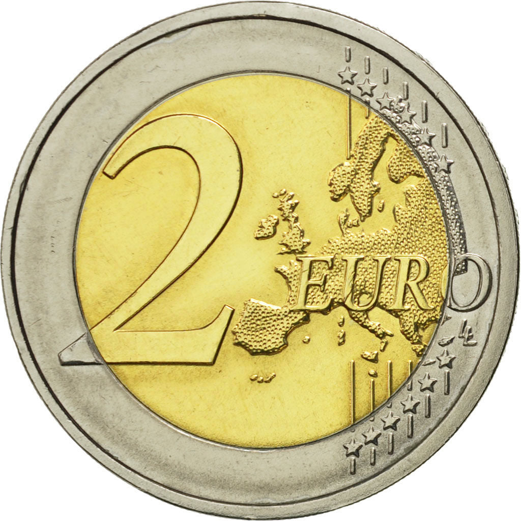 Alemania, 
  
  2 euros, 
  
  Tratado del Elíseo