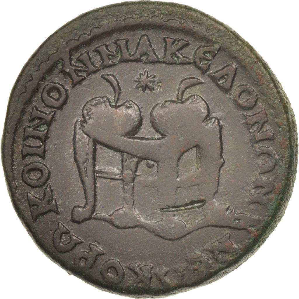 Acuñar, 
  
  Macedonia, 
  
  Gordio III