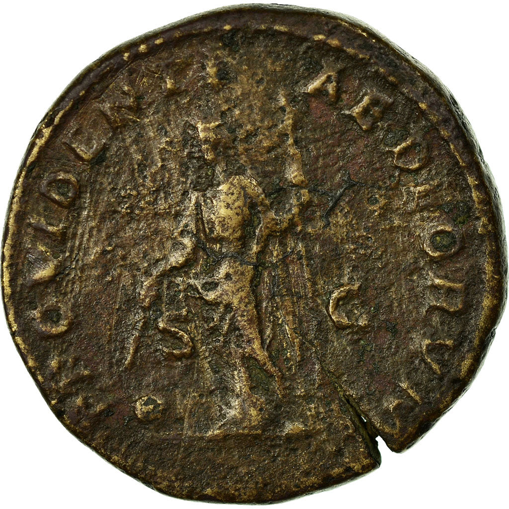 Acuñar, 
  
  Caracalla, 
  
  Sestercio