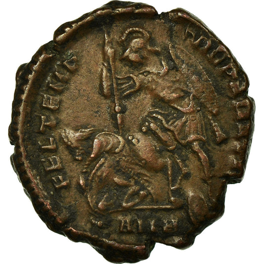 Moneda,

Constancio II,

Media Majorina