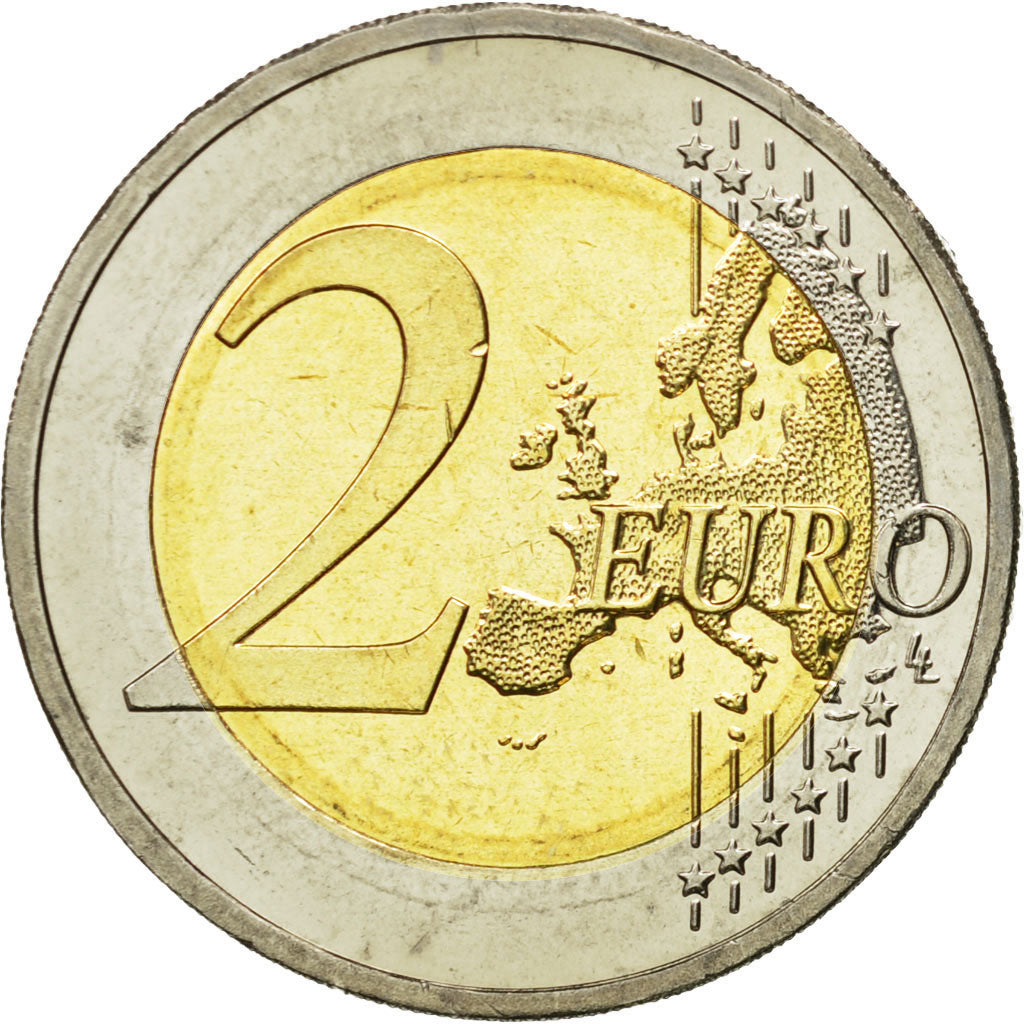 ALEMANIA - BUNDESREPUBLIK, 
  
  2 euros, 
  
  10. Jahrestag de la UEM