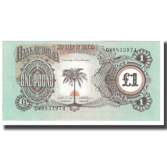 Billete de 1 libra,

Biafra