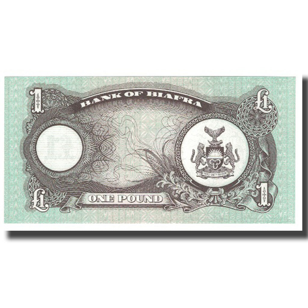 Billete de 1 libra,

Biafra