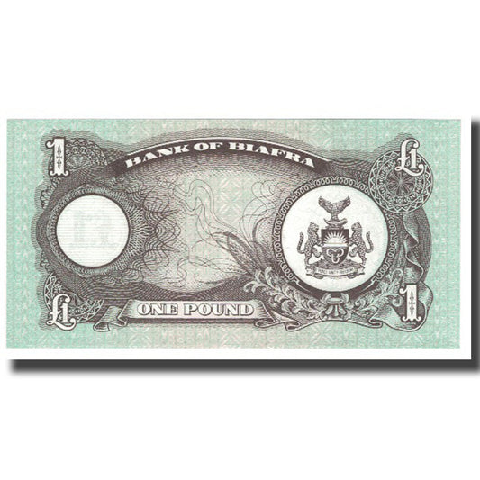 Billete de 1 libra,

Biafra