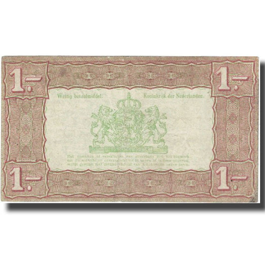 Billete de banco, Países Bajos, 1 florín