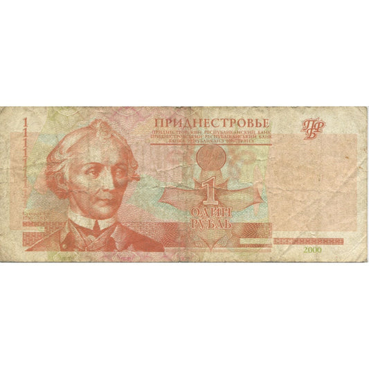 Billete de Transnistria

1 rublo