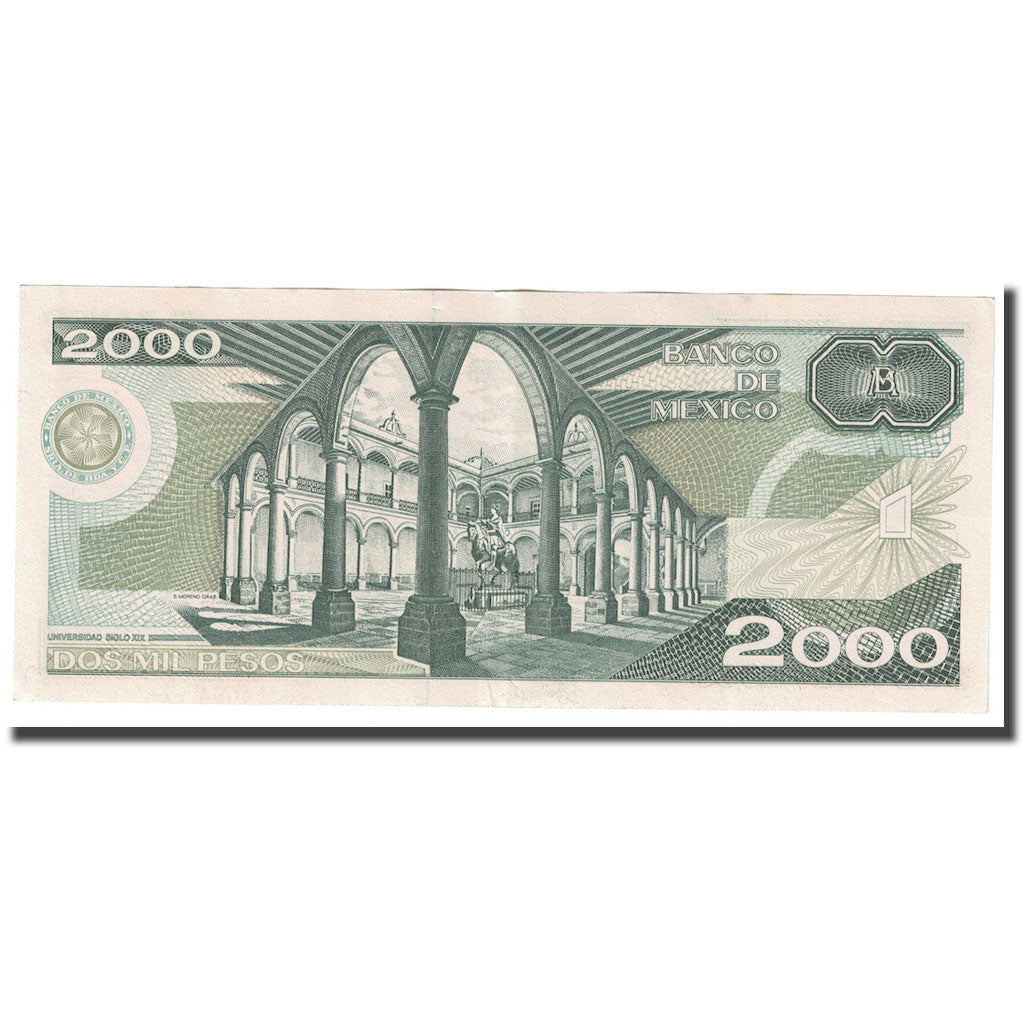 billete de banco,
 
 México,
 
 2000 pesos